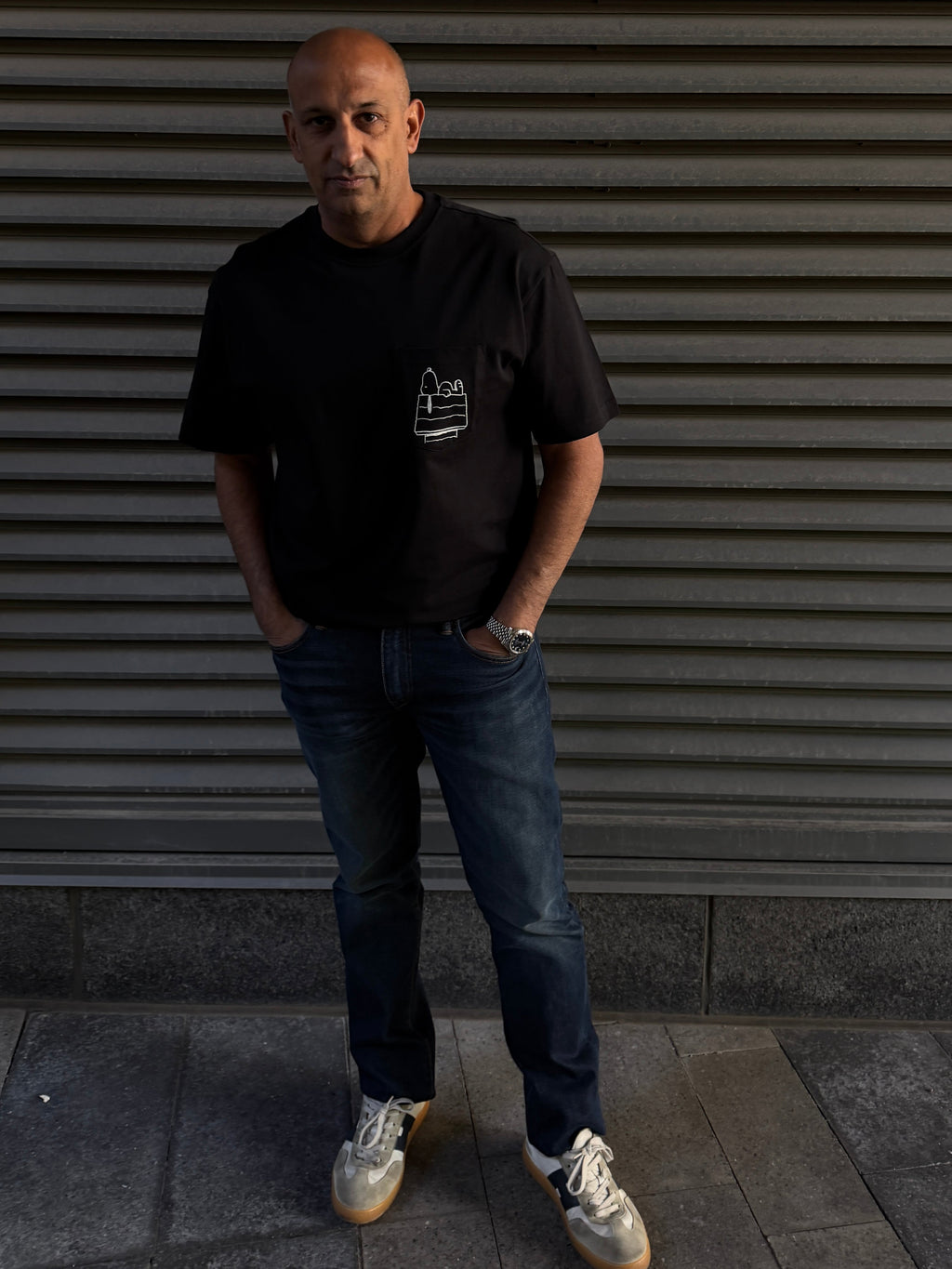 ONLY + SONS Peanuts Graphic Pocket Tee