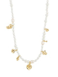 PILGRIM Intent Pearl Charm Necklace