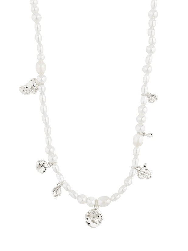 PILGRIM Intent Pearl Charm Necklace