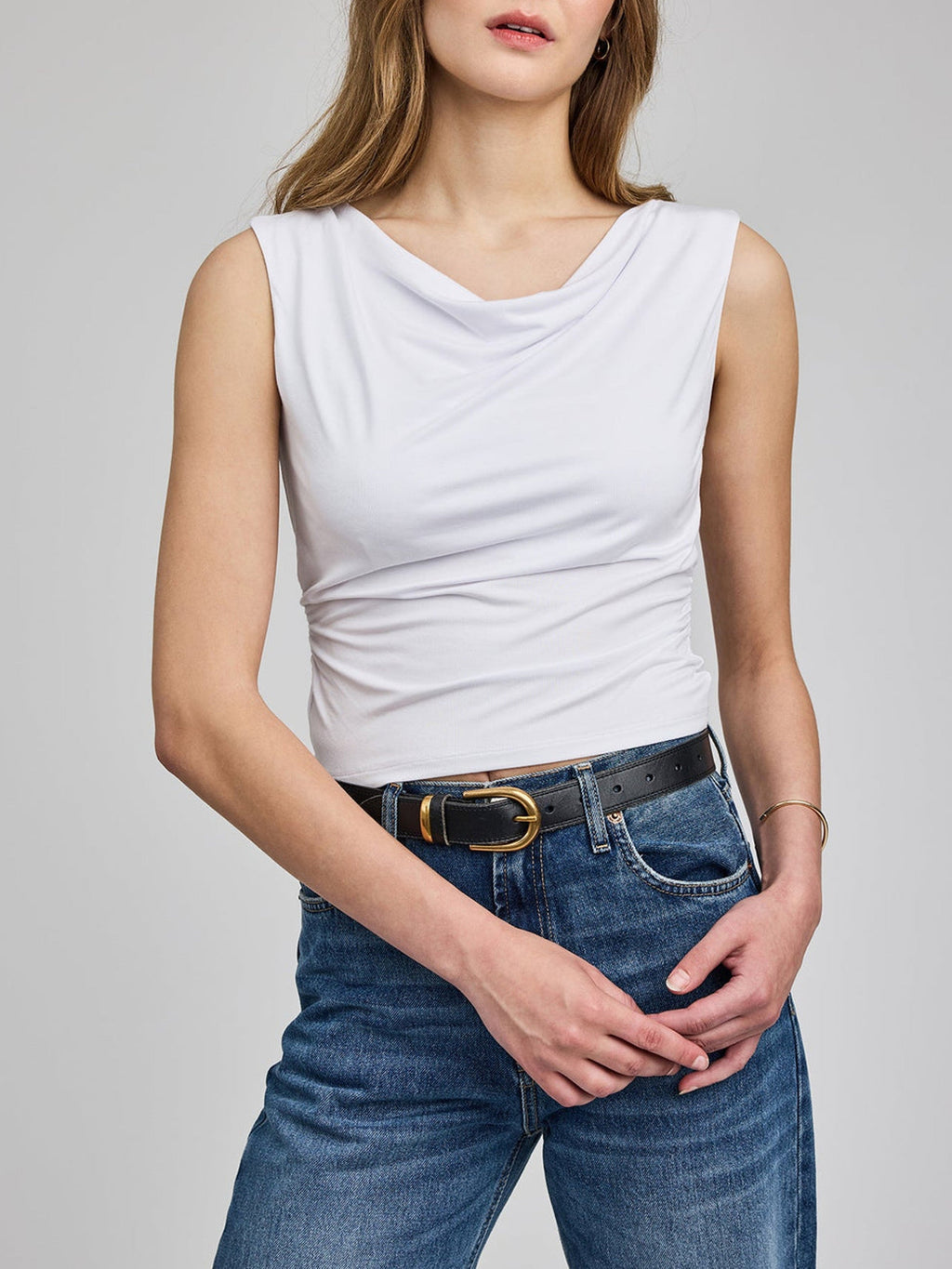 GENTLE FAWN Cassidy Cowl Neck Sleeveless Top