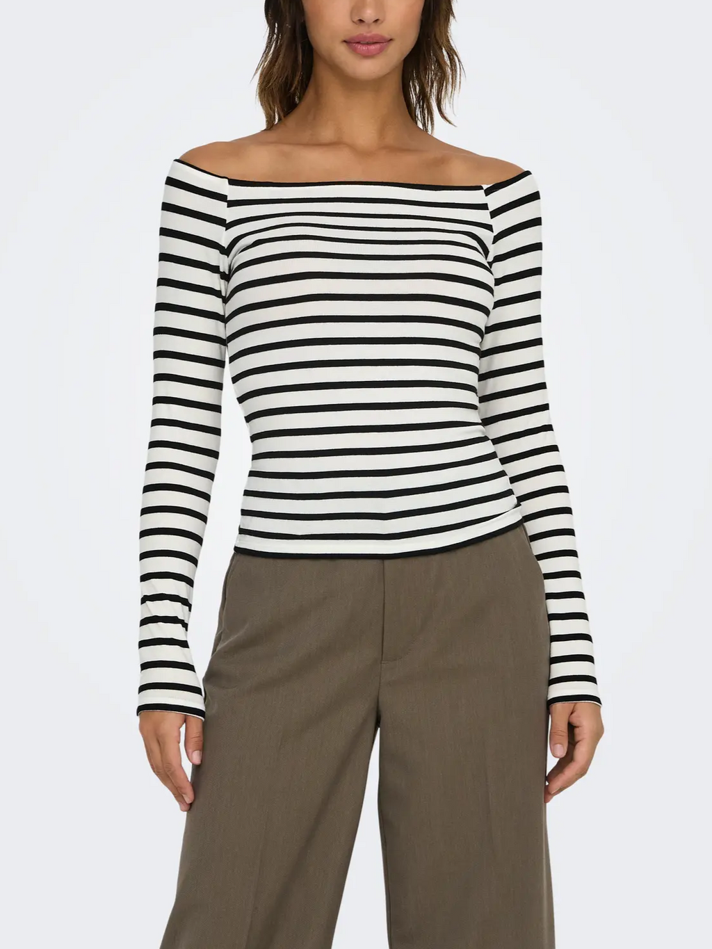 ONLY Luca Boatneck Long Sleeve Top